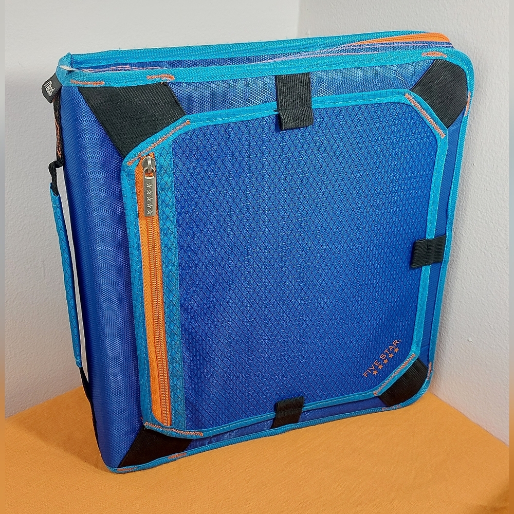 Mead Five Star 3-Ring Zippered Binder with Handle